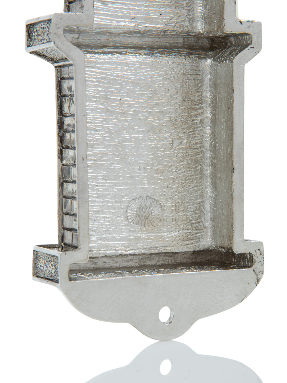 Silver Contemporary Synagogue style Mezuzah