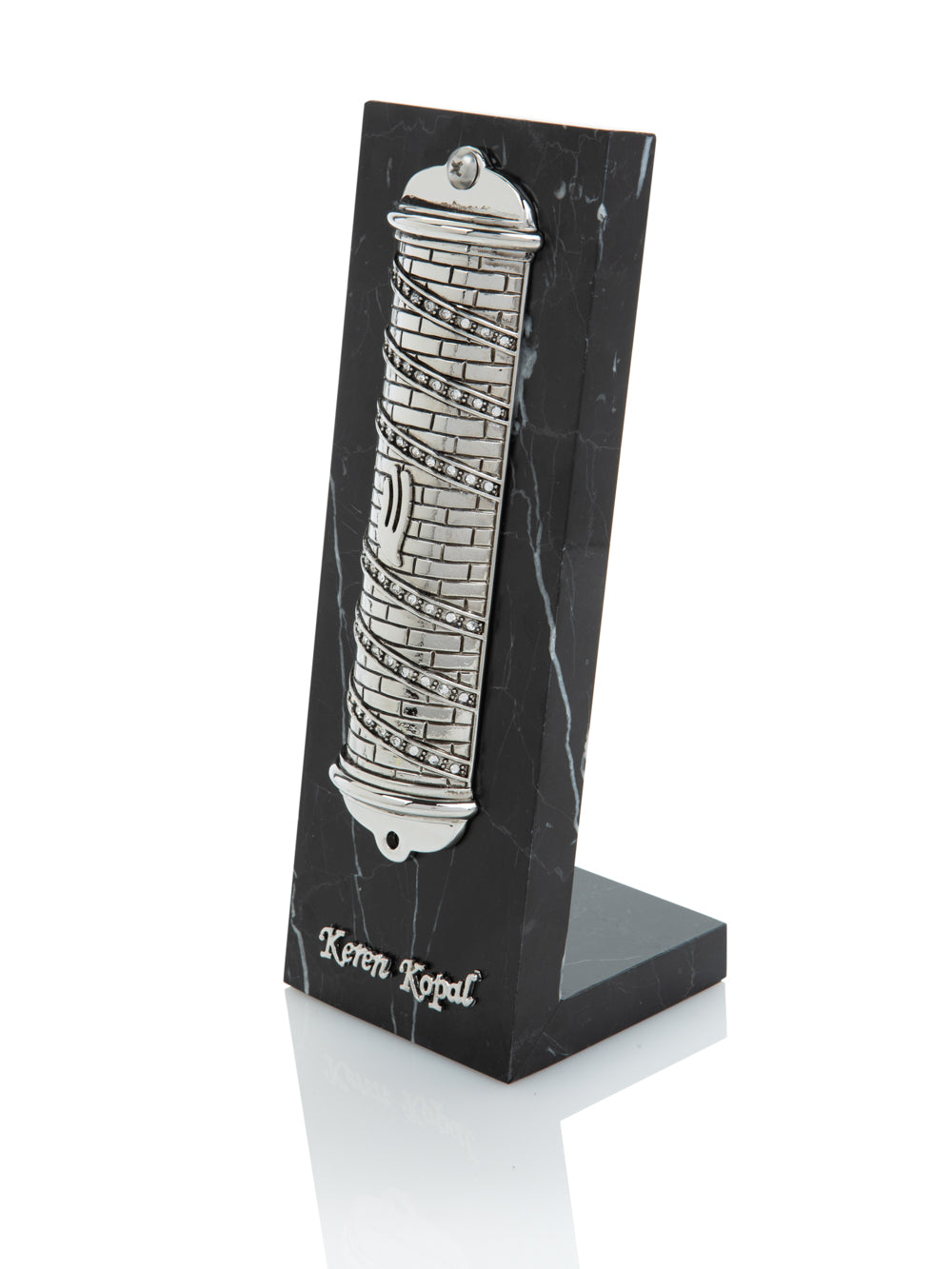 Silver Modern Mezuzah