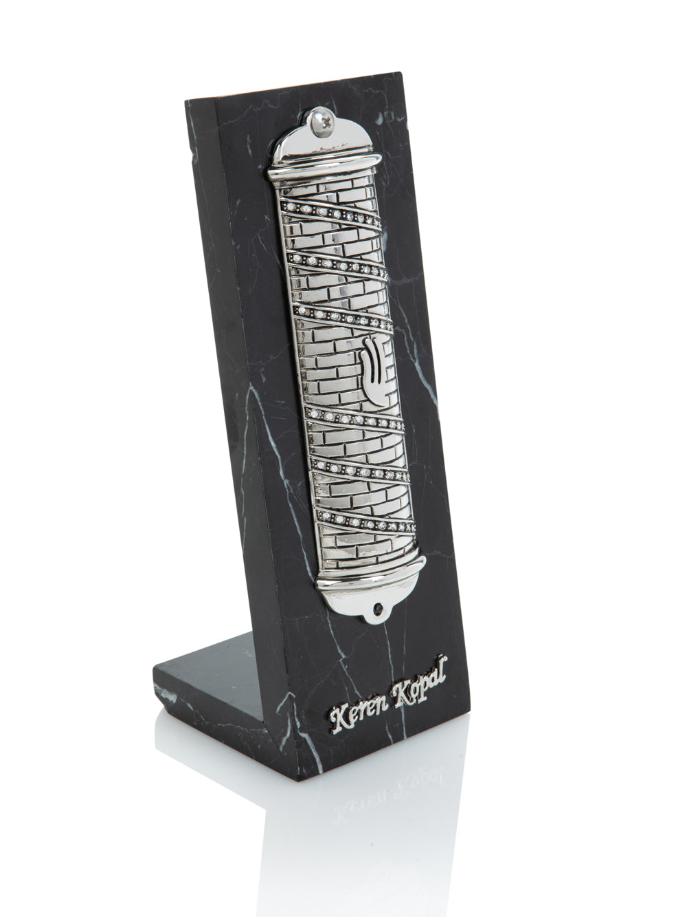 Silver Modern Mezuzah