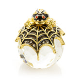 Keren Kopal Spider on Crystal