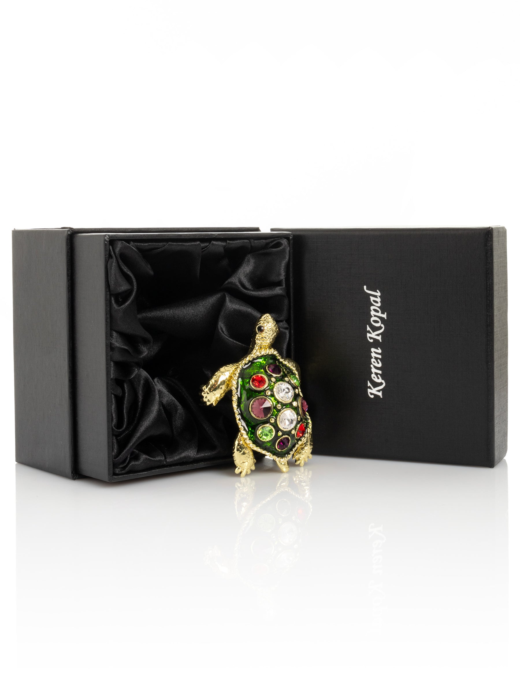 Green Shell Golden Turtle