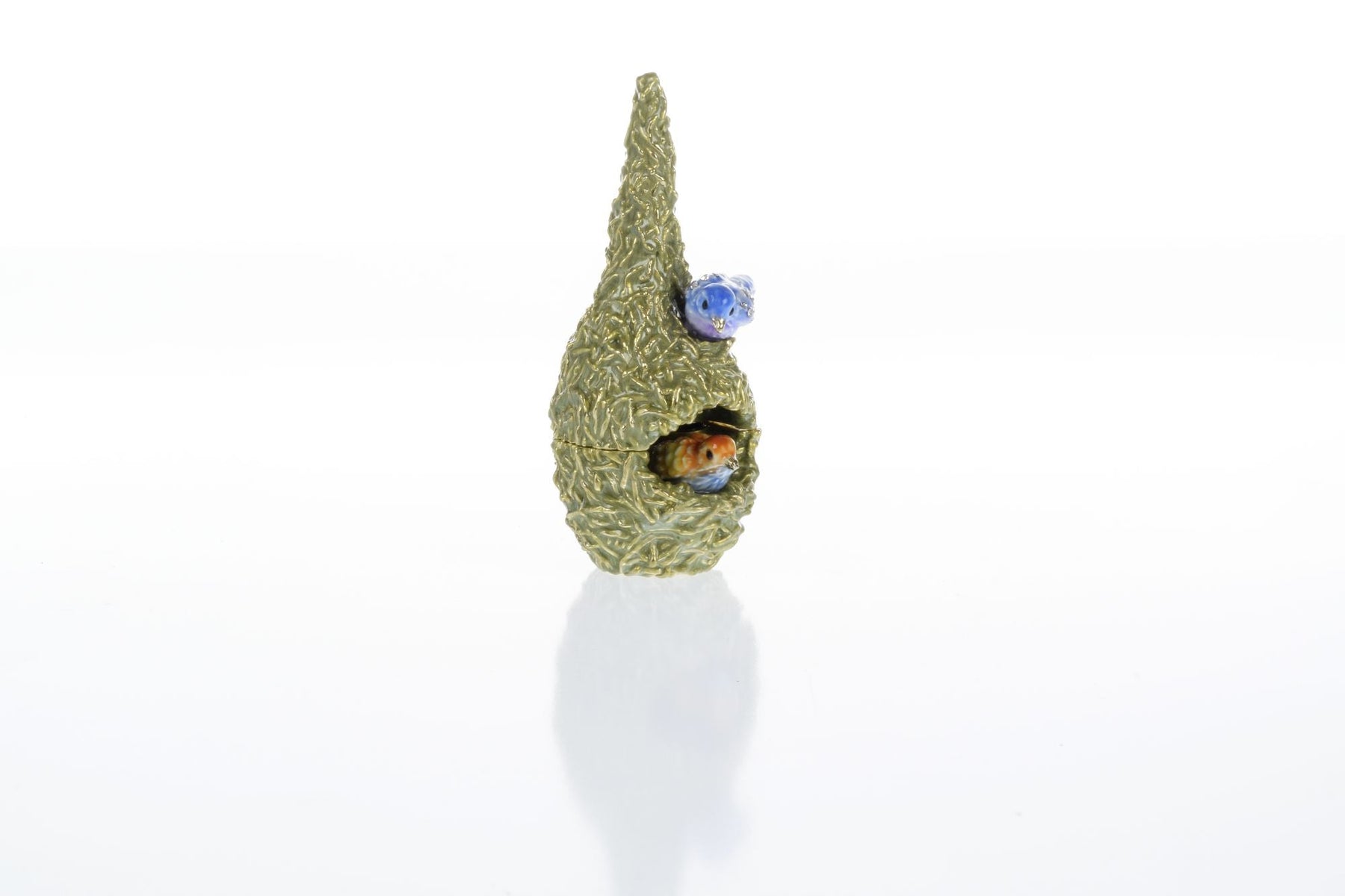 Keren Kopal Two love Birds in a nest Trinket Box