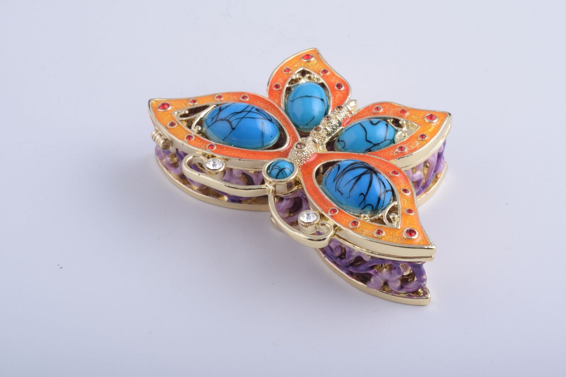 Keren Kopal Blue & Orange Butterfly