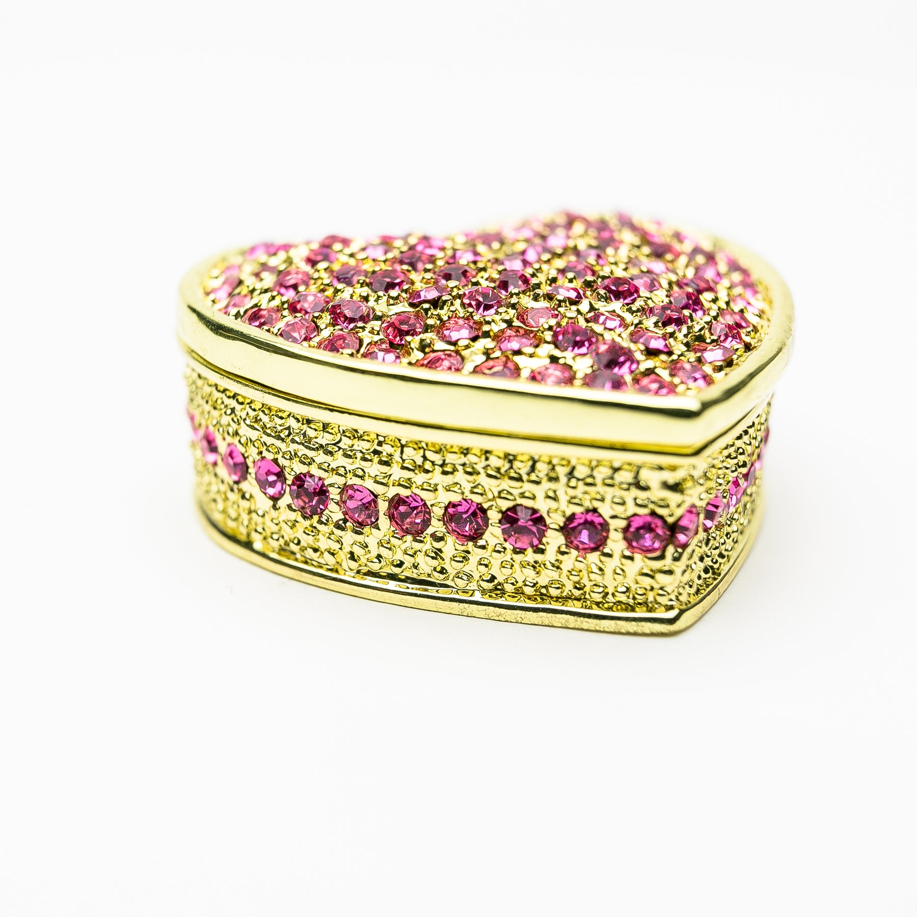 Keren Kopal Golden Pink Heart Decorative Box