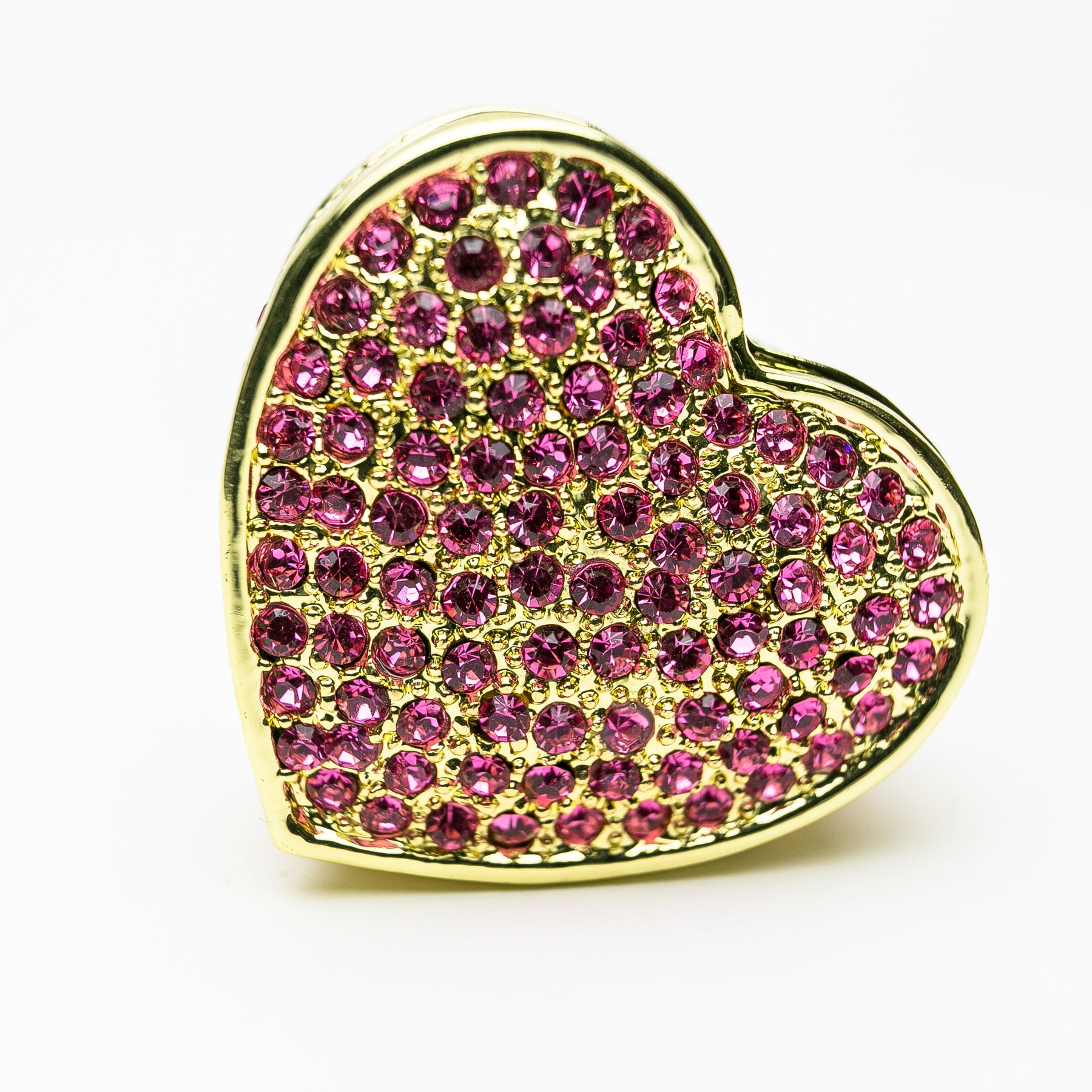 Keren Kopal Golden Pink Heart Decorative Box