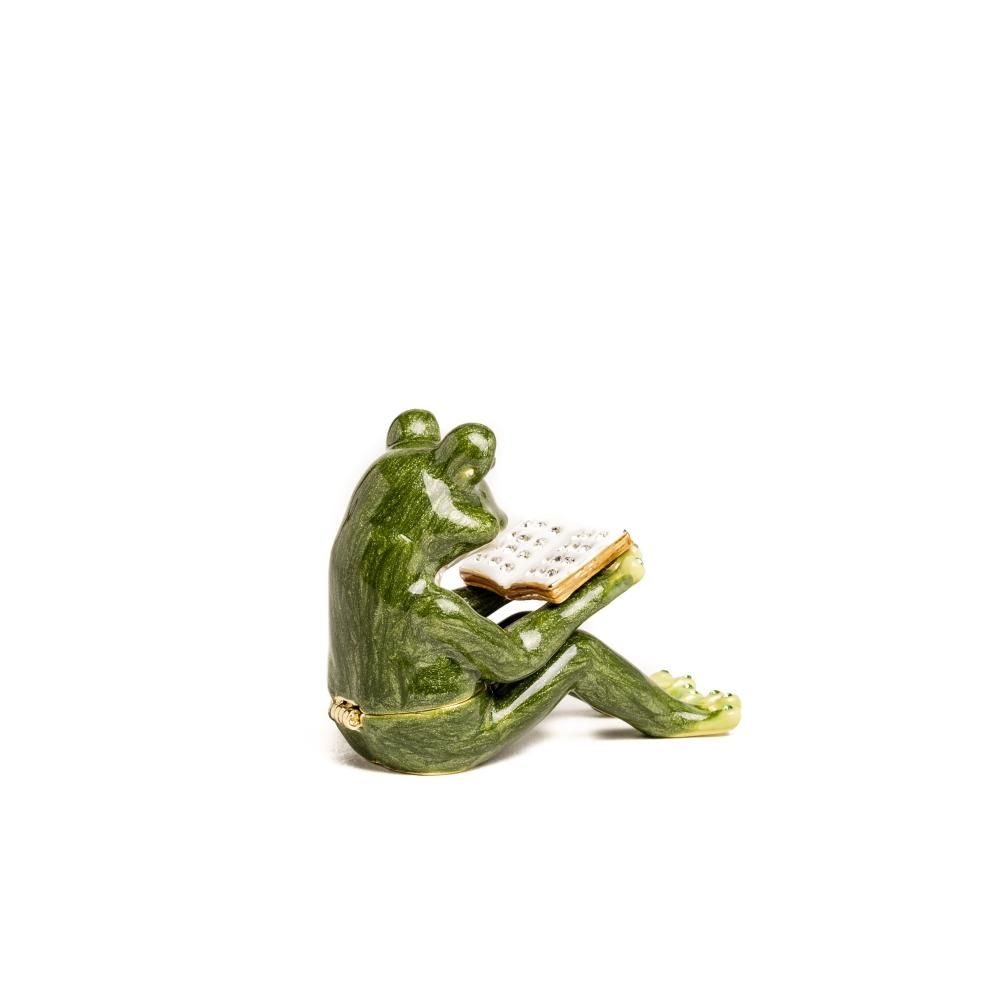 Keren Kopal Frog Reading a Book