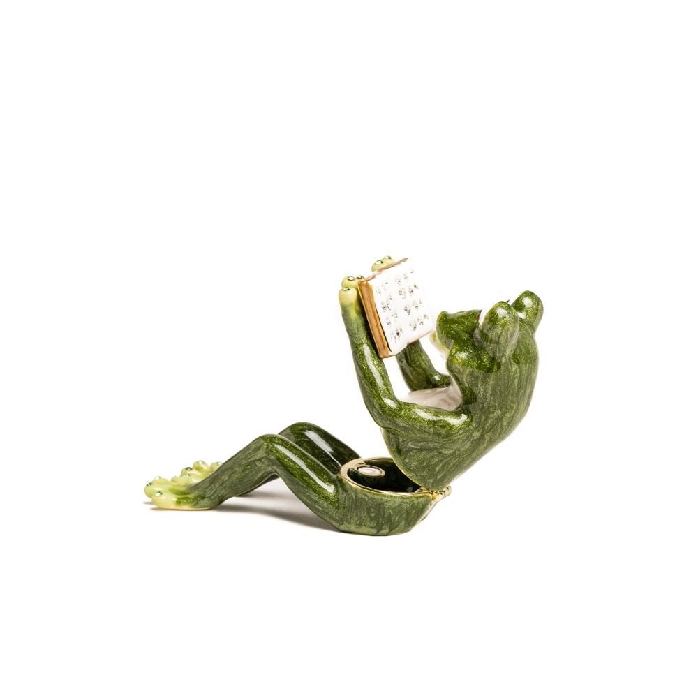 Keren Kopal Frog Reading a Book