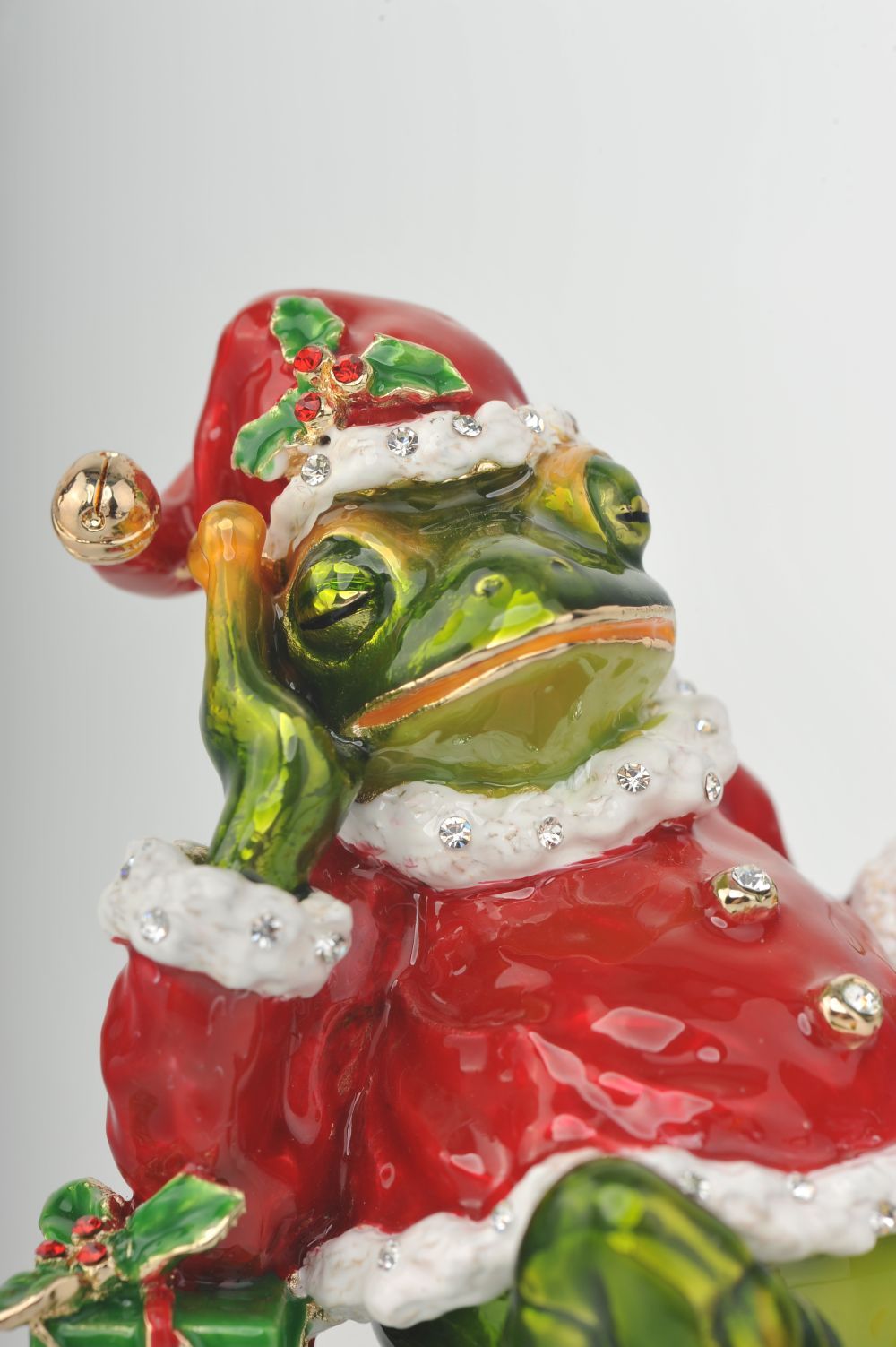 Keren Kopal Christmas Frog with Presents
