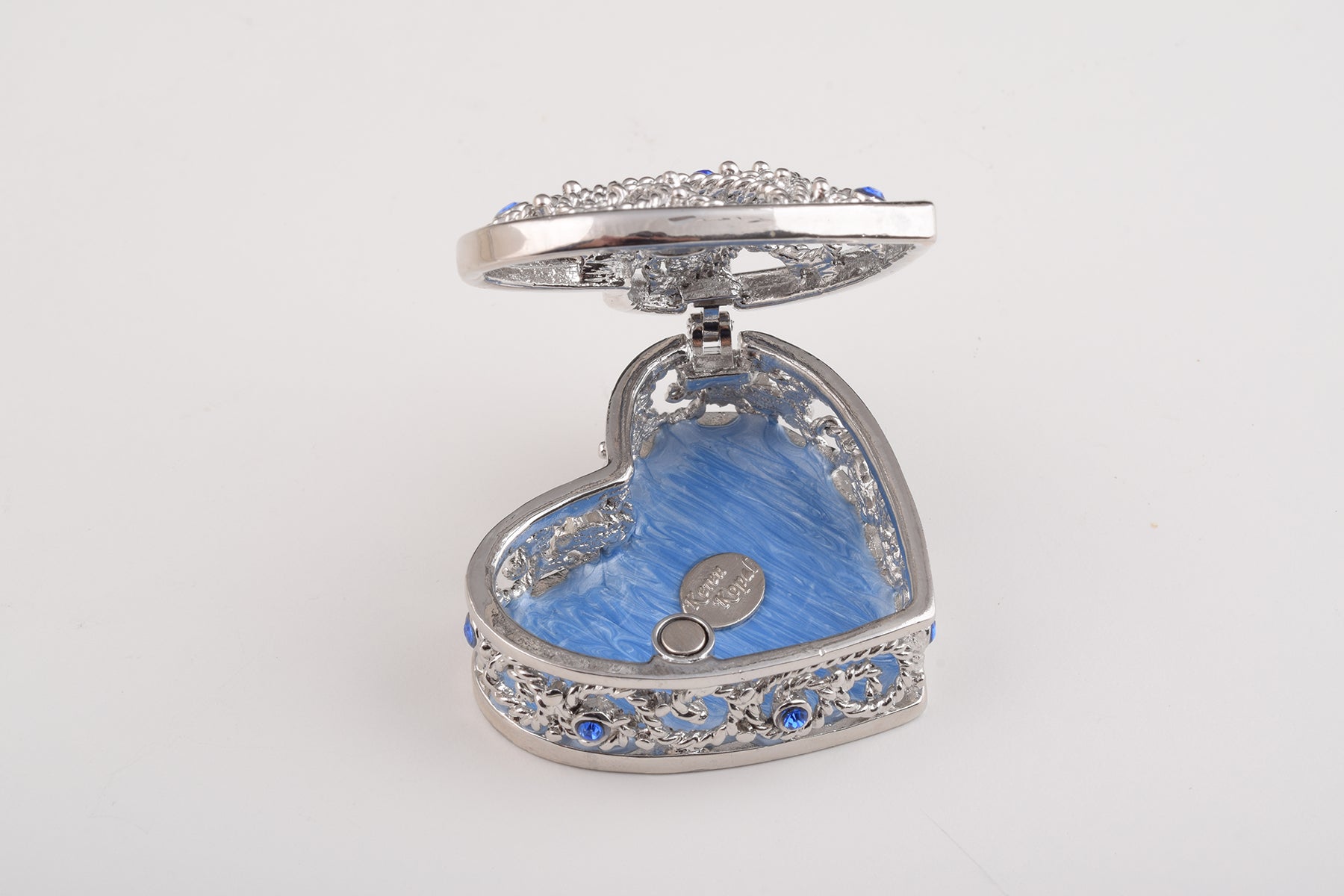 Keren Kopal Blue Heart Decorative Box