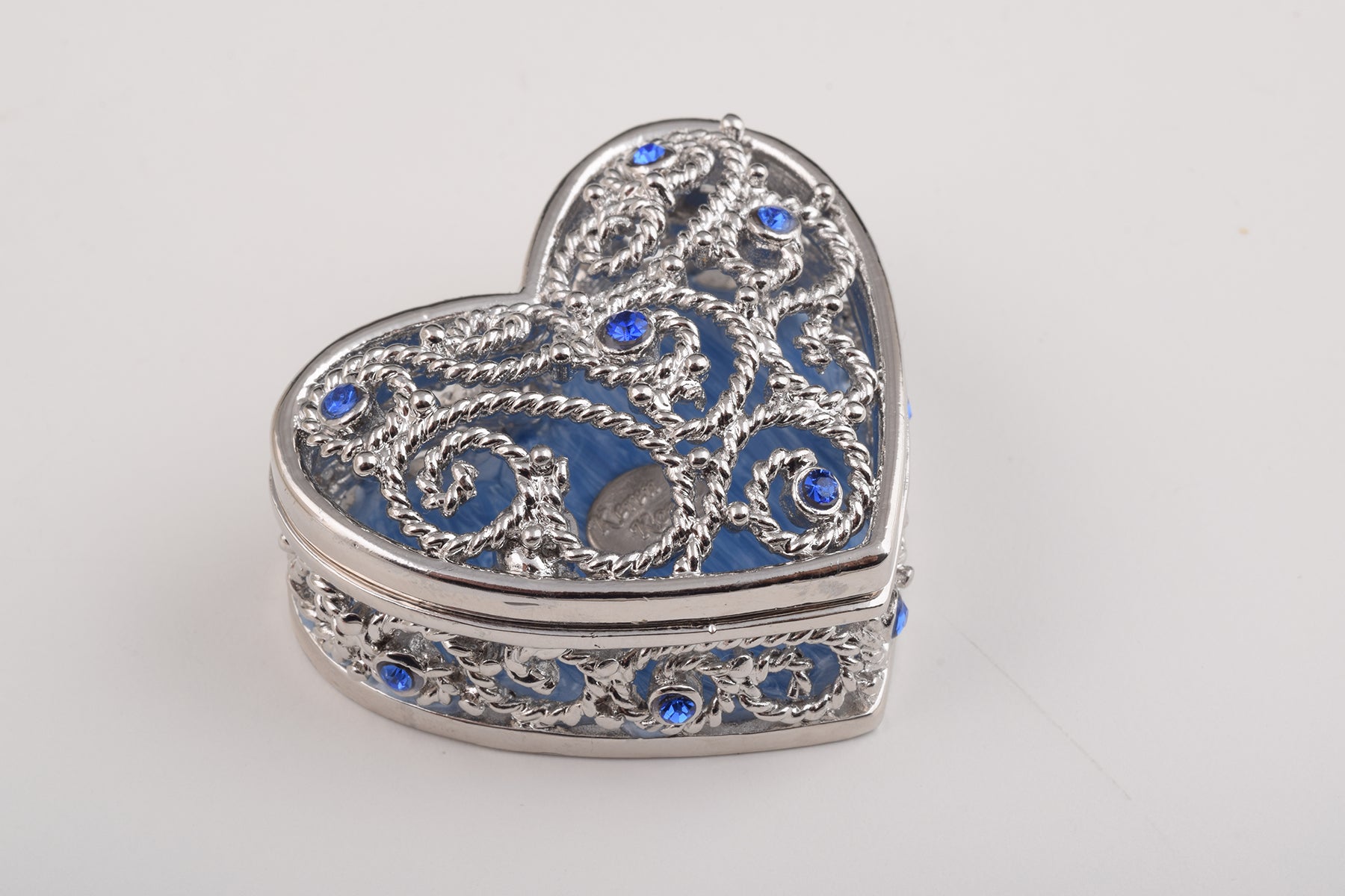 Keren Kopal Blue Heart Decorative Box