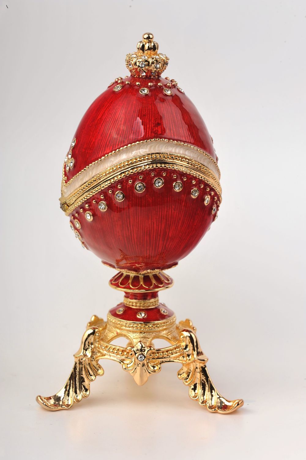 Keren Kopal Gold and Red Faberge Egg