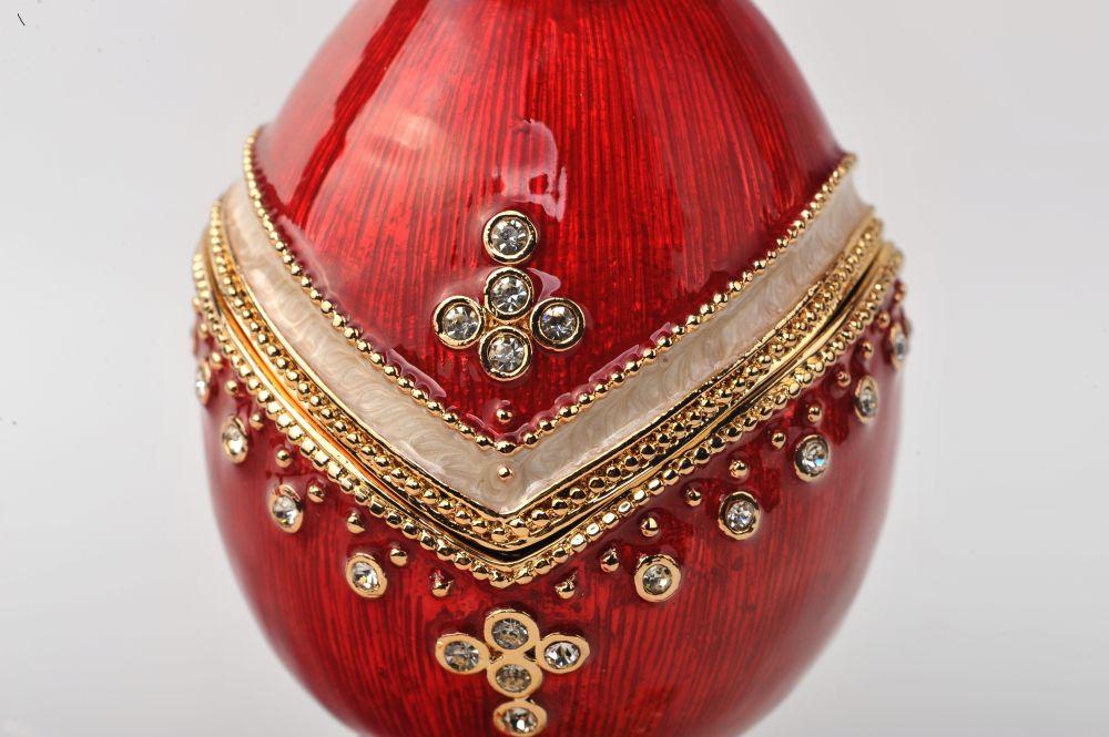 Keren Kopal Gold and Red Faberge Egg