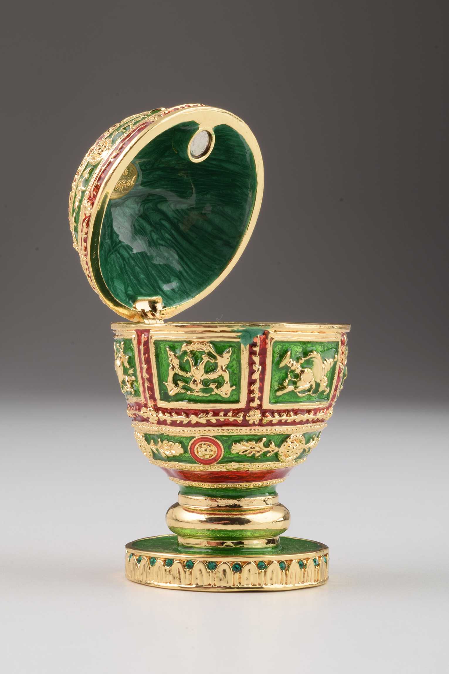 Keren Kopal Green Faberge Egg