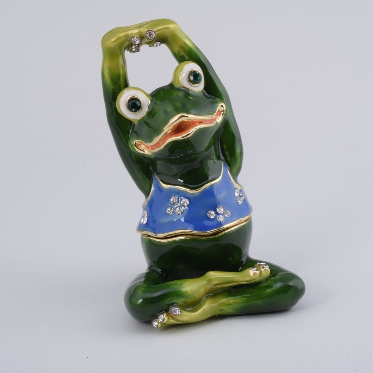 Keren Kopal Gymnastic Frog with a Blue Shirt