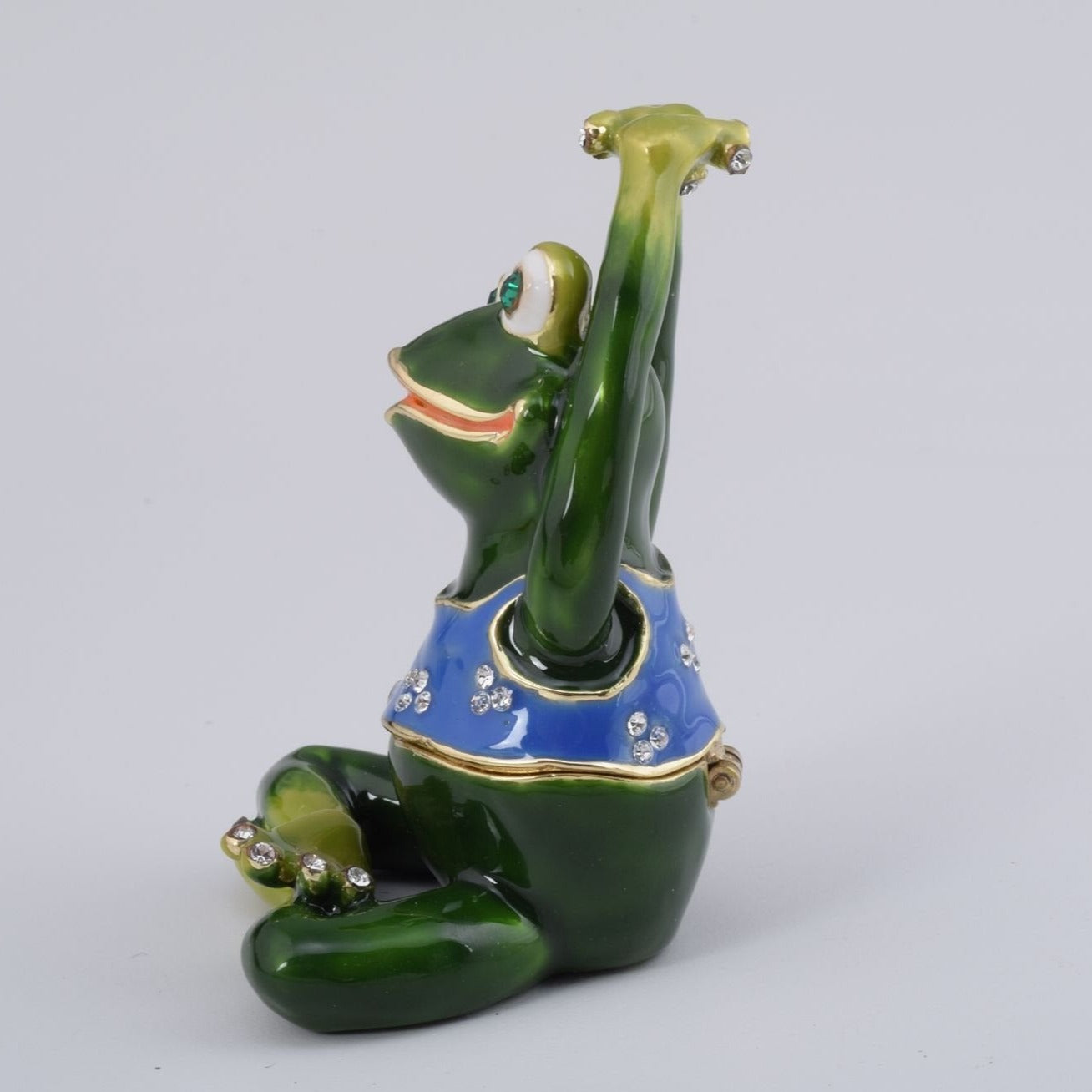 Keren Kopal Gymnastic Frog with a Blue Shirt