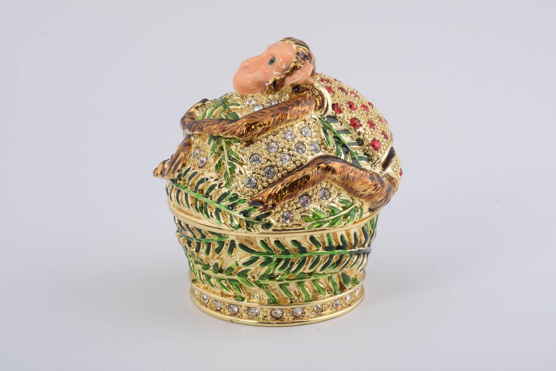 Keren Kopal Monkey Hugging a Tree Box