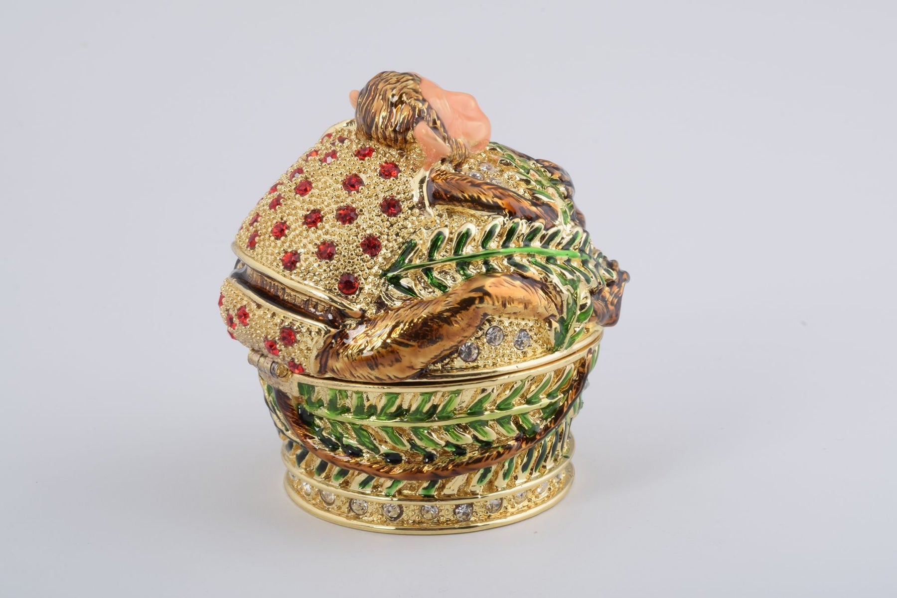 Keren Kopal Monkey Hugging a Tree Box