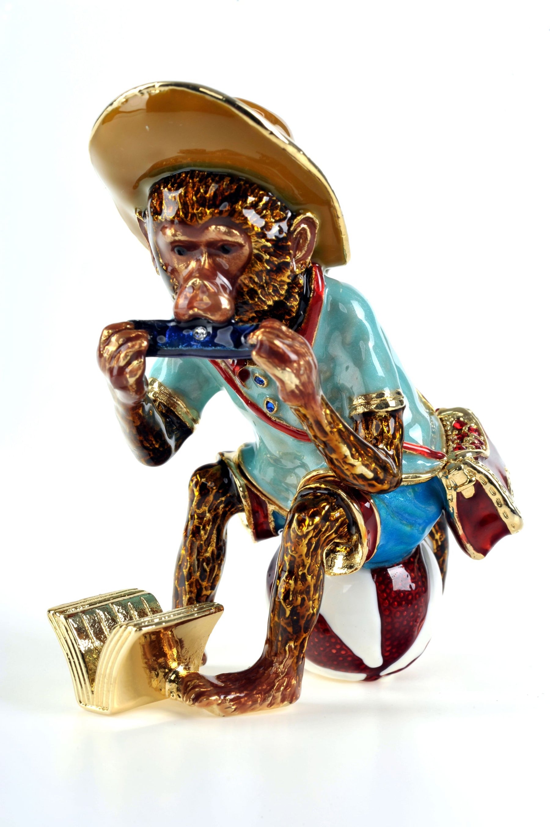 Keren Kopal Monkey Playing the Harmonica