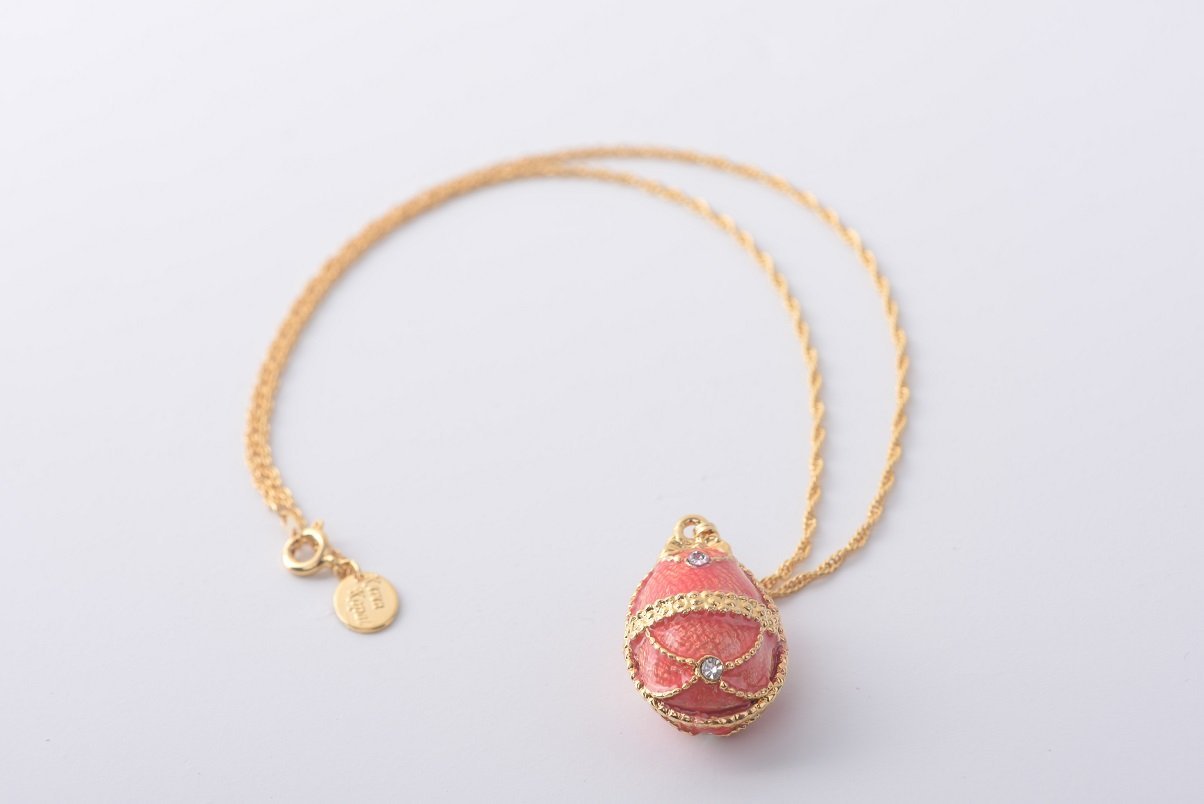 Keren Kopal Coral Egg Pendant Necklace