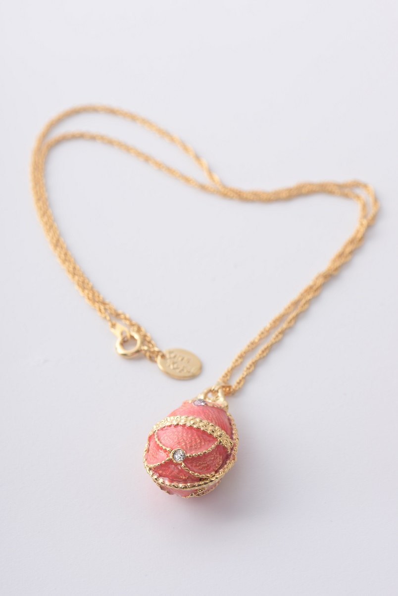 Keren Kopal Coral Egg Pendant Necklace