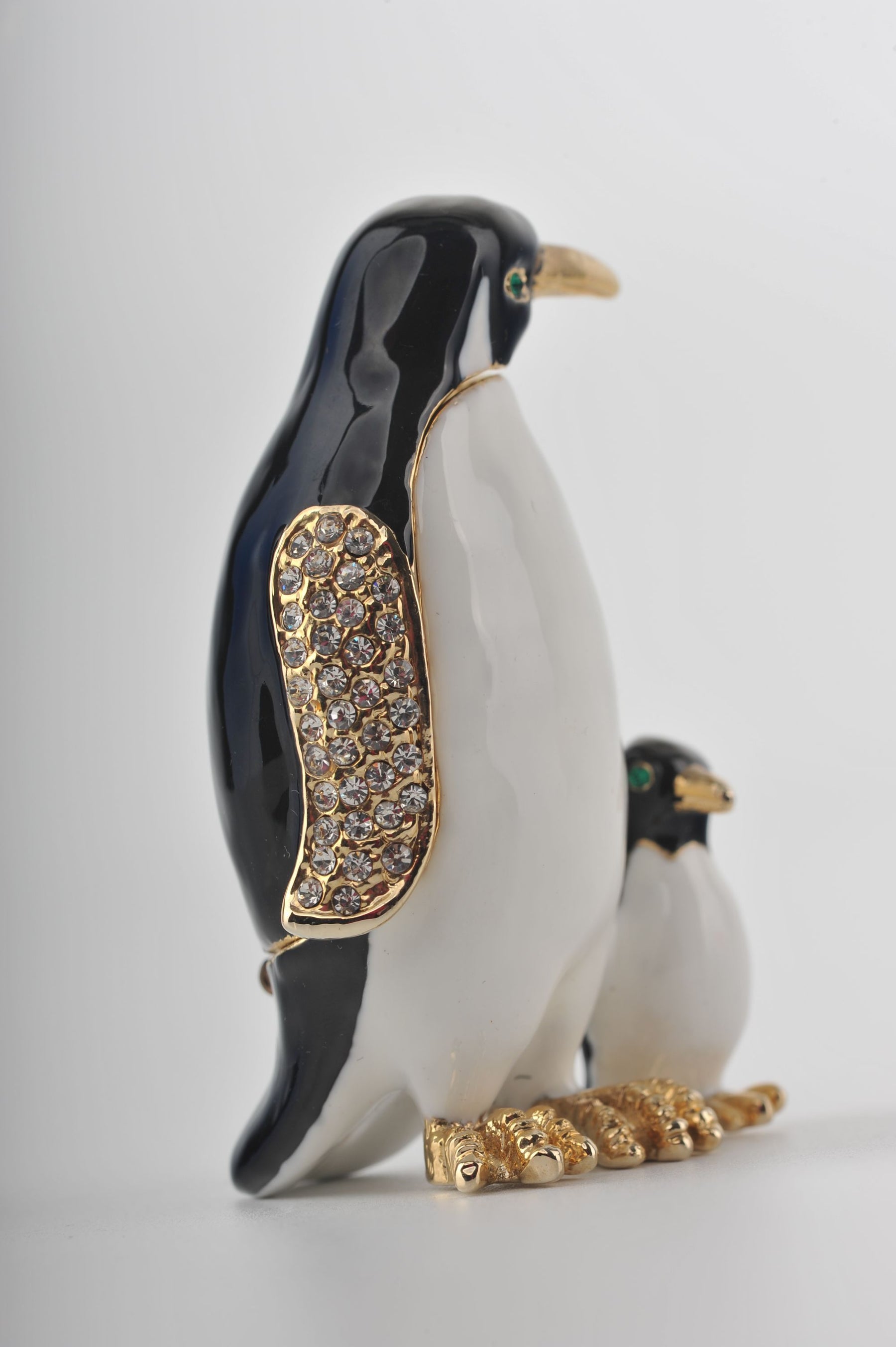 Keren Kopal Penguins Trinket Box