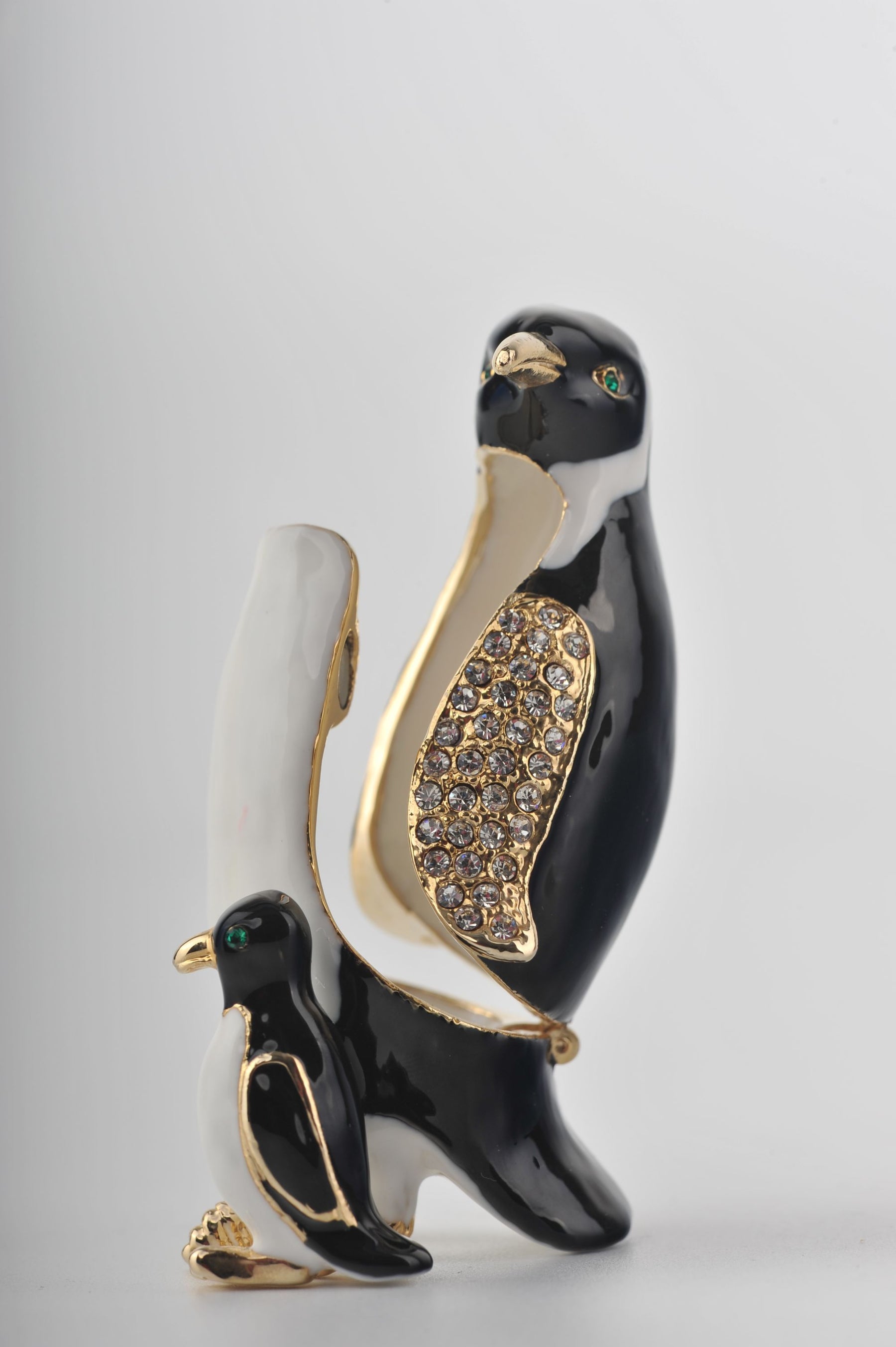 Keren Kopal Penguins Trinket Box