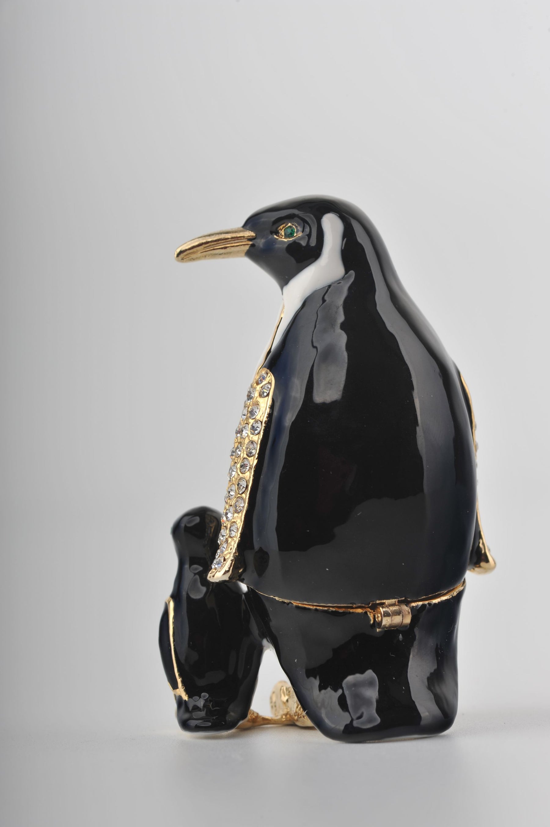 Keren Kopal Penguins Trinket Box