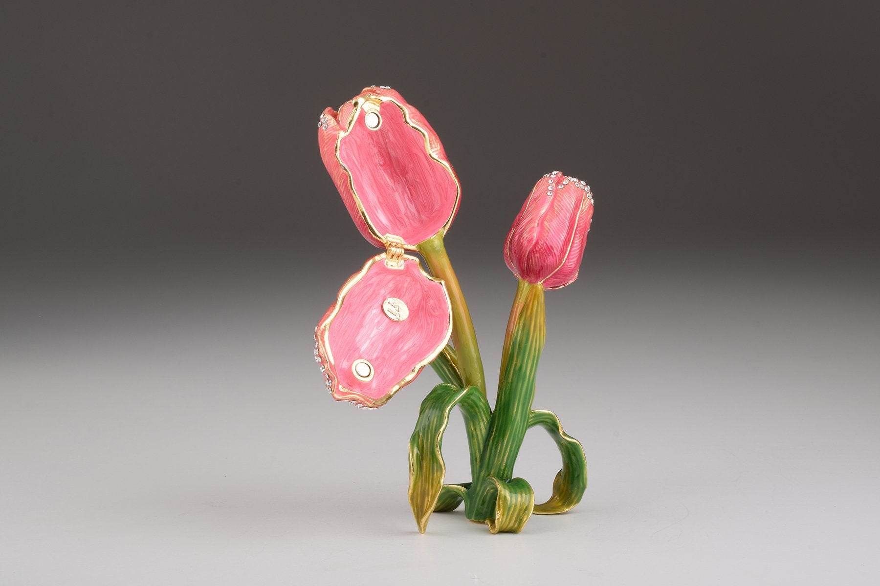 Keren Kopal Pink Rose Trinket Box