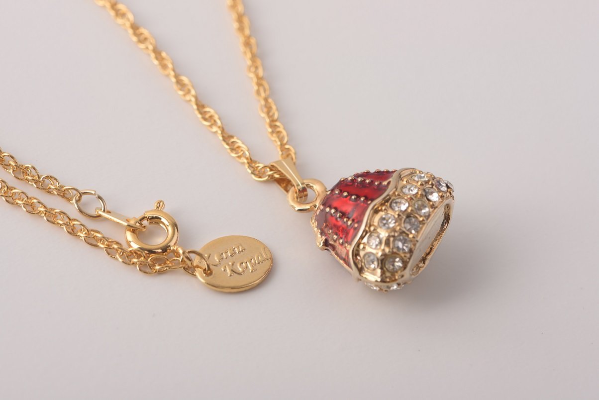 Keren Kopal Red Purse Pendant Necklace