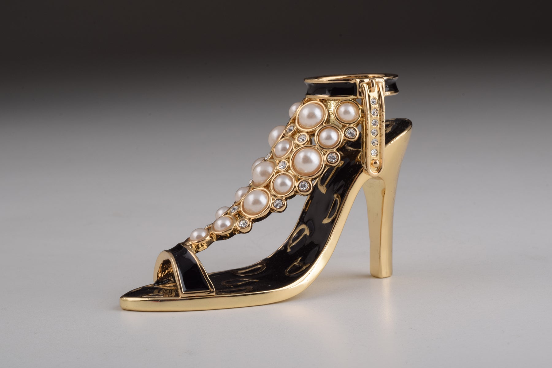 Keren Kopal Black High Heel Shoe