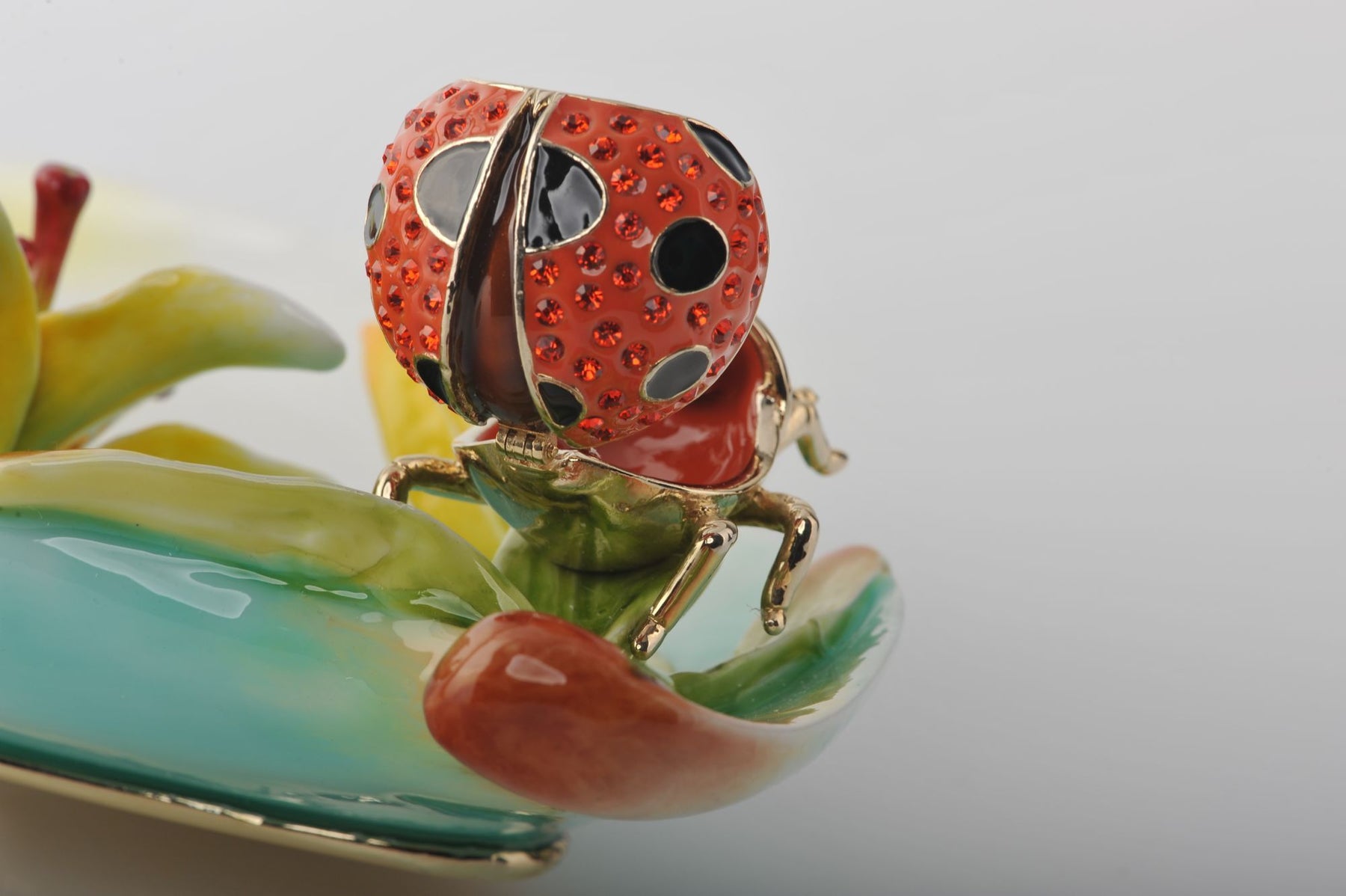 Keren Kopal Trinket Plate with Ladybug