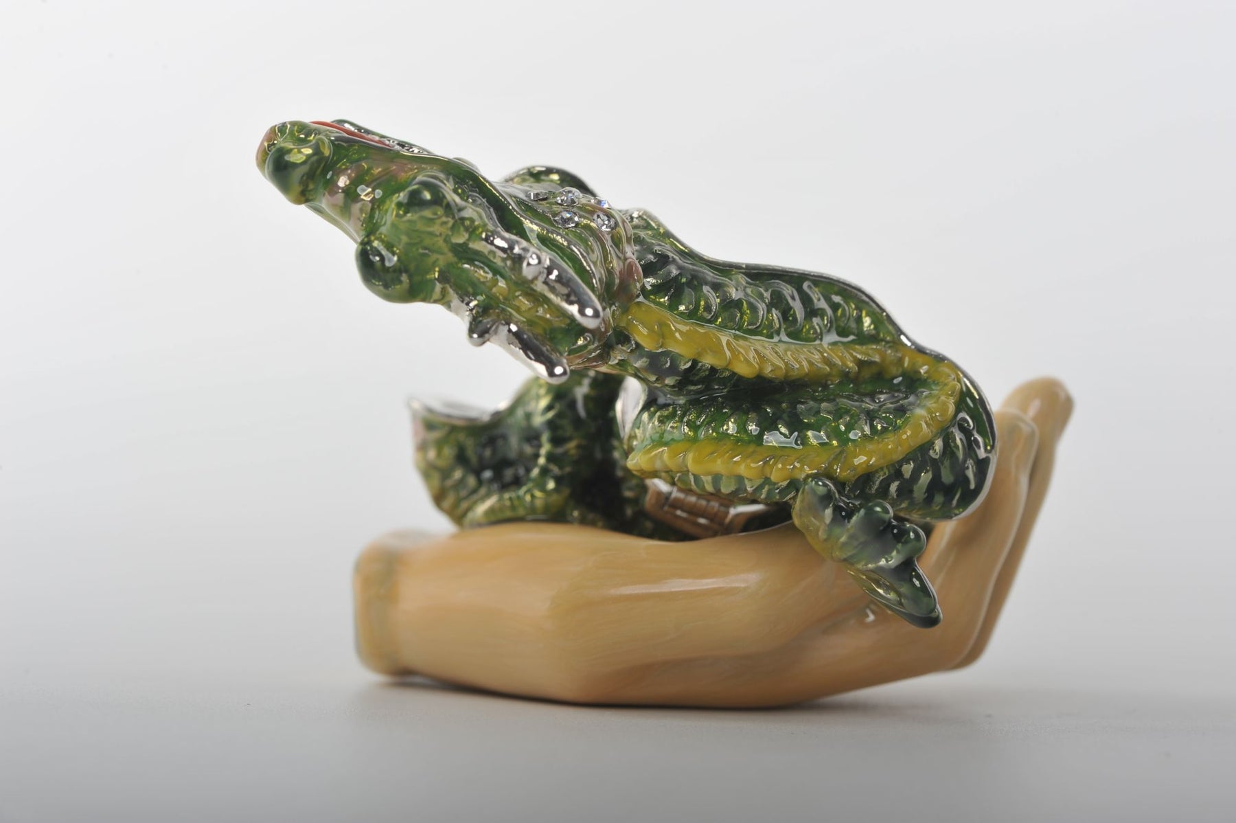 Keren Kopal Zodiac Dragon Laying on Hand