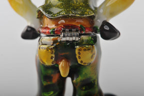 Keren Kopal Standing Bull with Green Pants