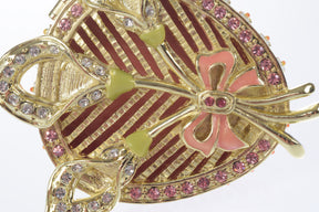 Keren Kopal Pink Beautiful Decorated Trinket Box