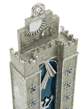 Western Wall style Decorated Mezuzah
