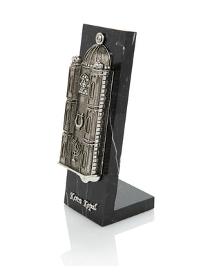 Silver Judaica style Mezuzah