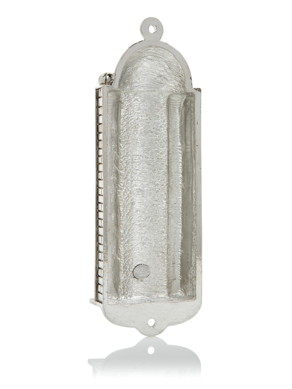 Silver Judaica style Mezuzah