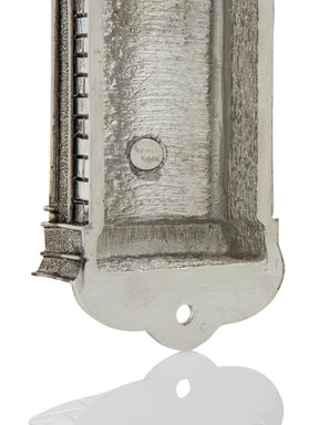 Silver Modern Holy Ark Mezuzah
