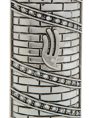 Silver Modern Mezuzah