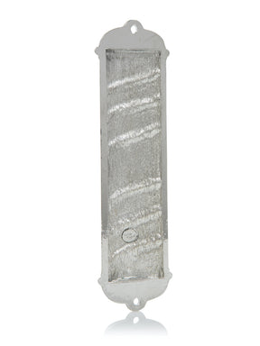 Silver Modern Mezuzah