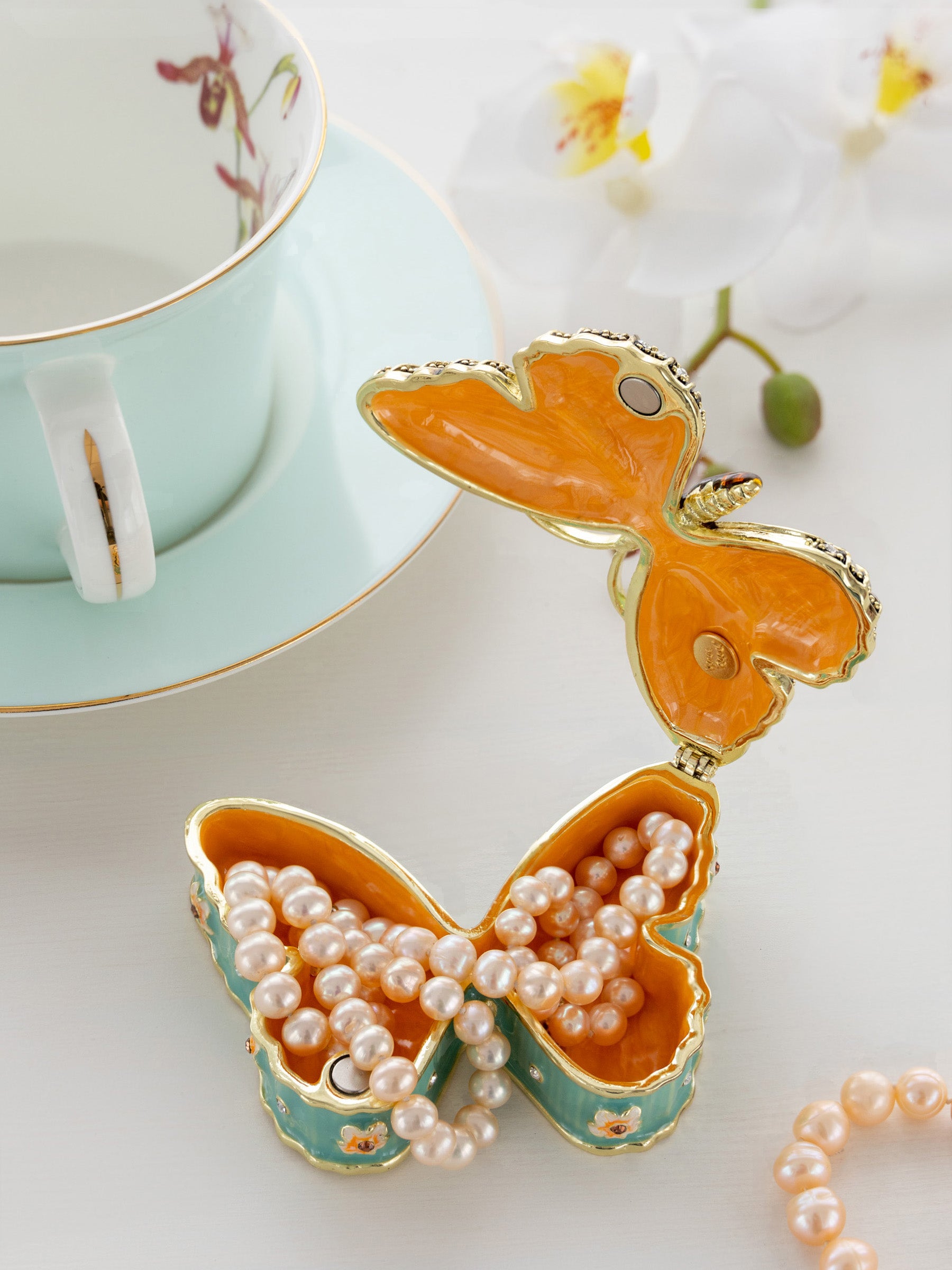 Keren Kopal Butterfly Trinket Box