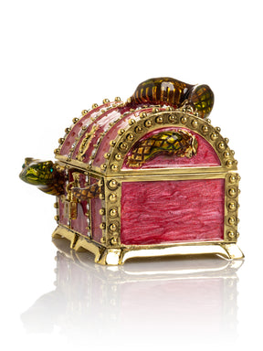 Keren Kopal Red Treasure Chest with Snake