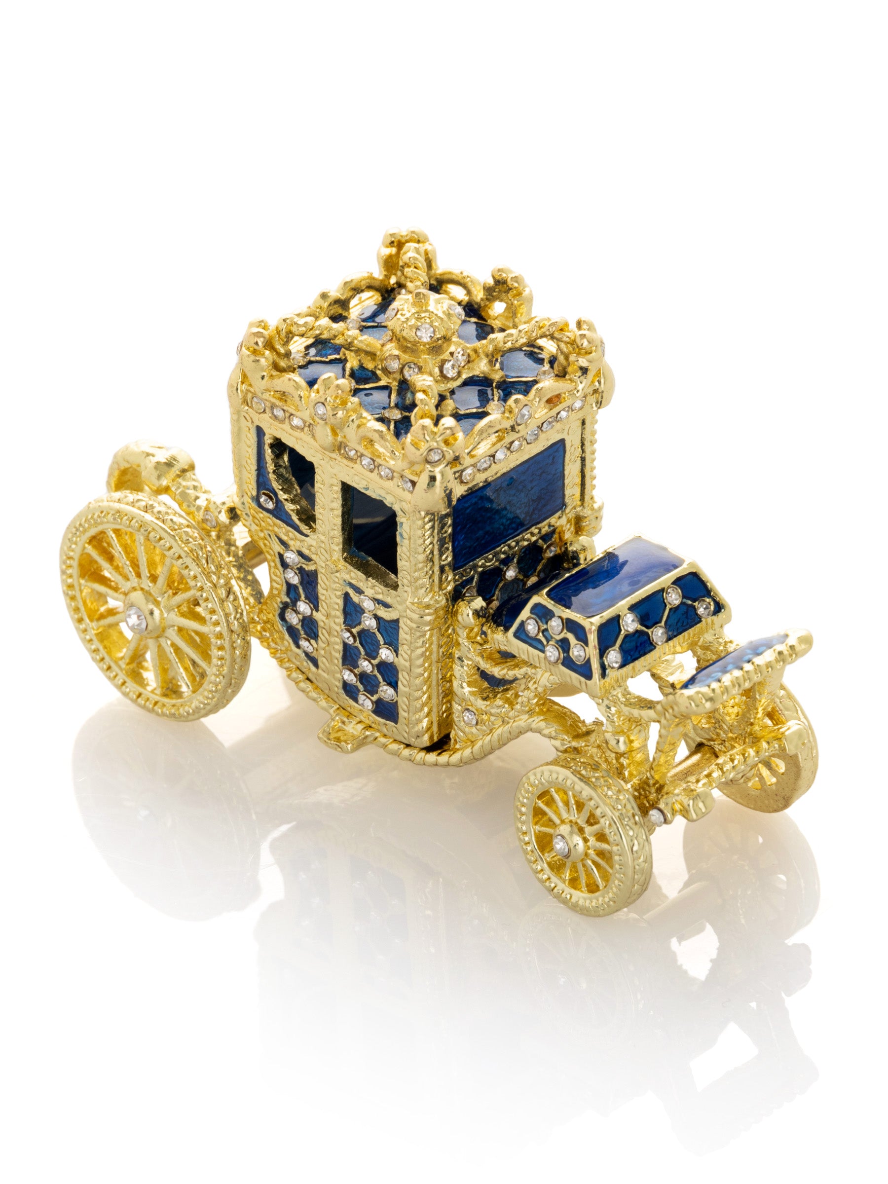 Keren Kopal Gold & Blue Carriage