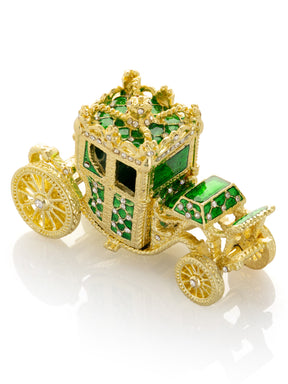 Golden Green Carriage