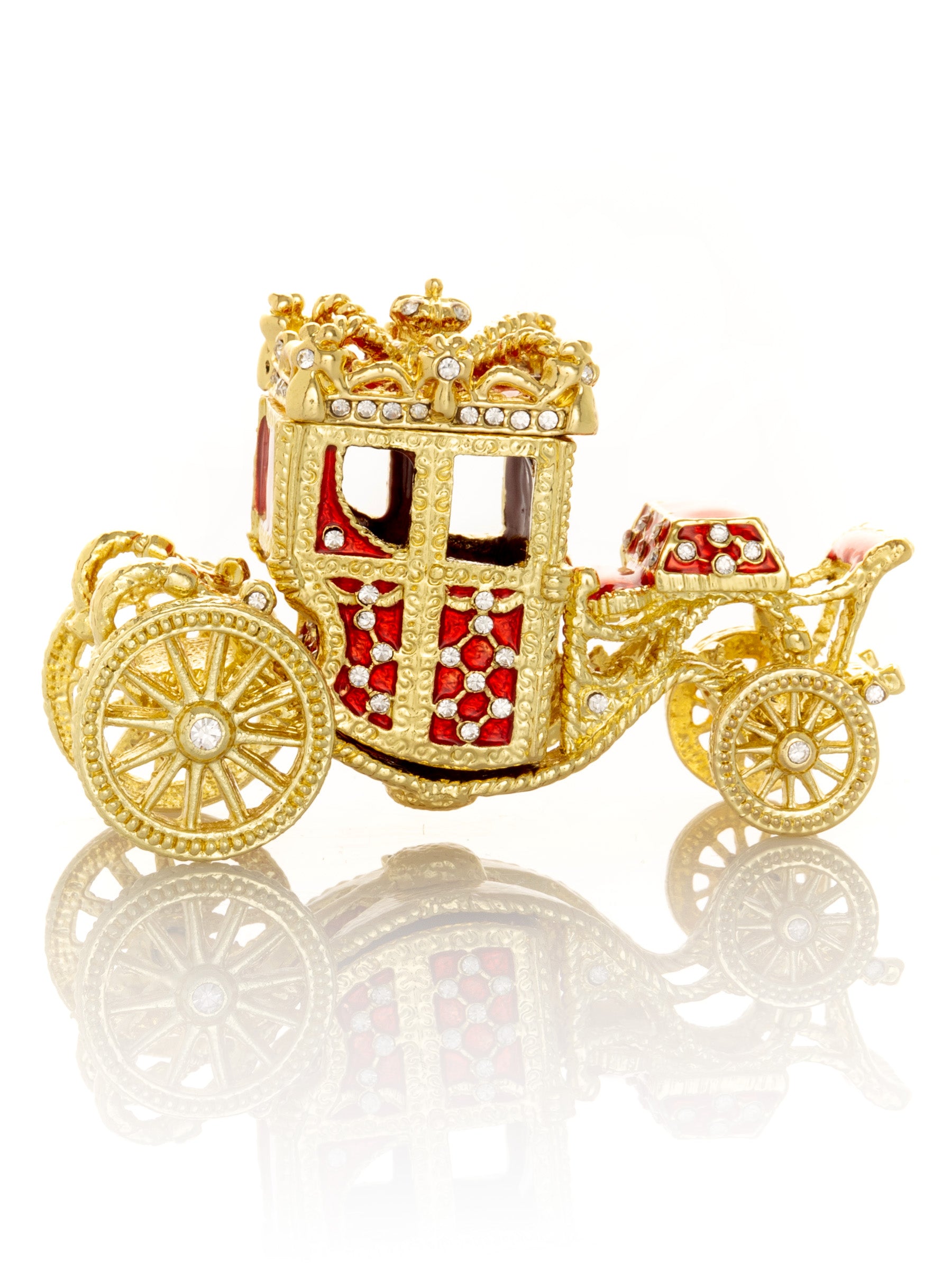 Keren Kopal Gold & Red Carriage