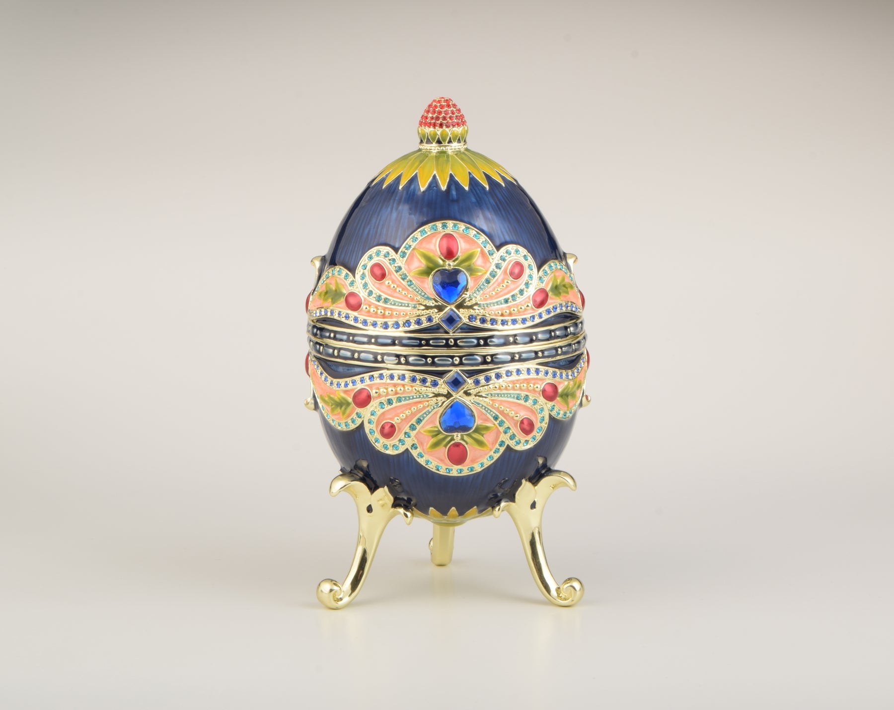 Keren Kopal Blue Colorful Russian Egg