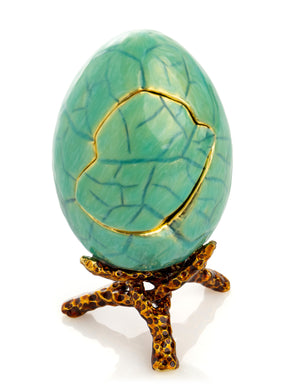 Turquoise Faberge Egg