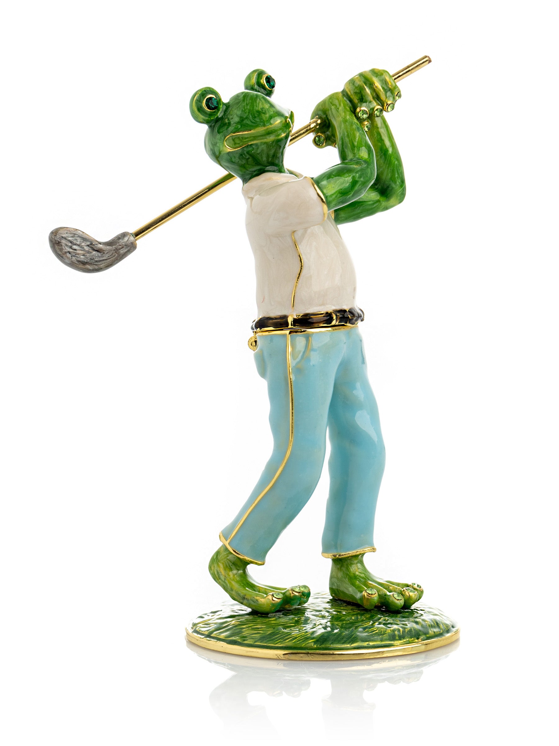 Keren Kopal Frog Playing Golf