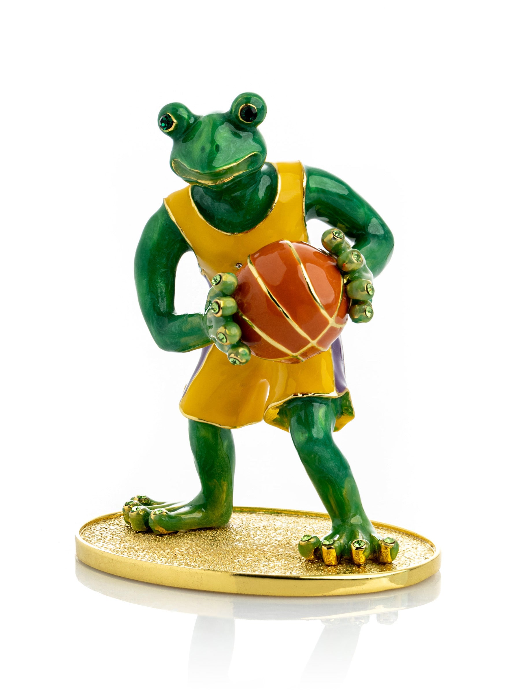 Keren Kopal Frog Playing Basketball