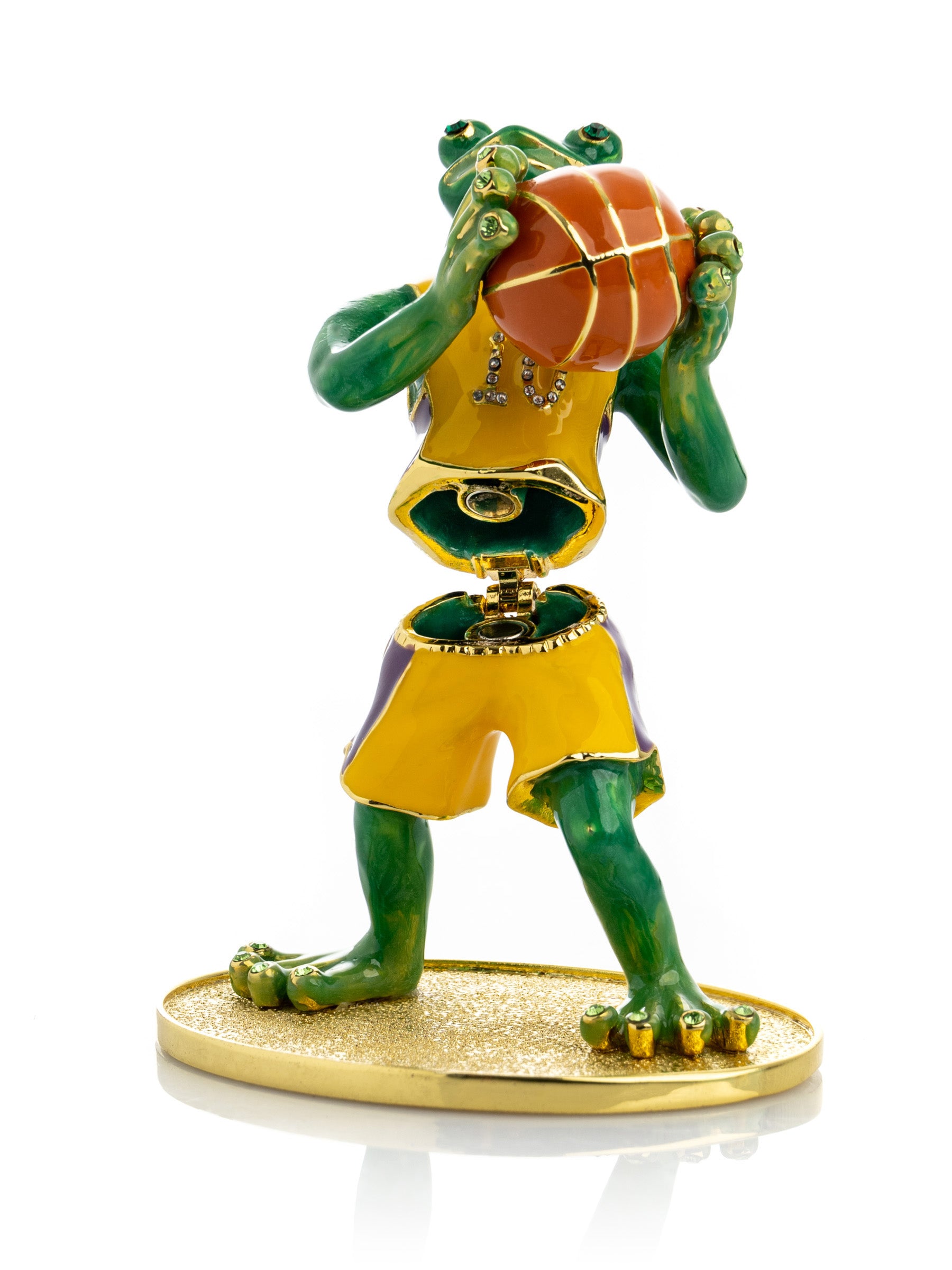 Keren Kopal Frog Playing Basketball